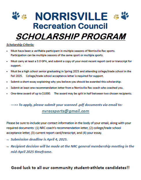 Download Norrisville Scholarship Program Flyer